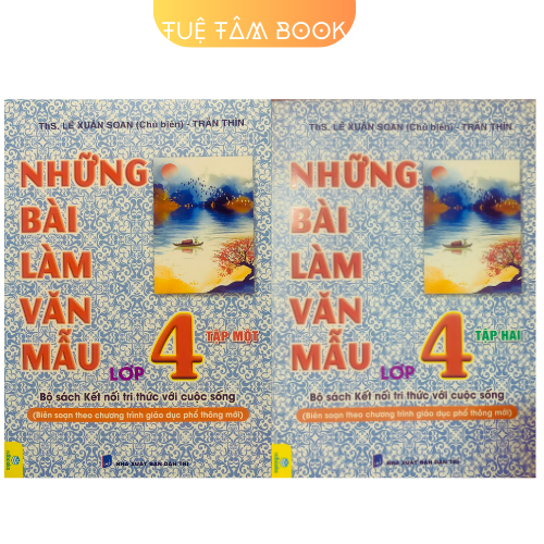 Sách - Những bài làm văn mẫu lớp 4 (Kết nối tri thức với cuộc sống)