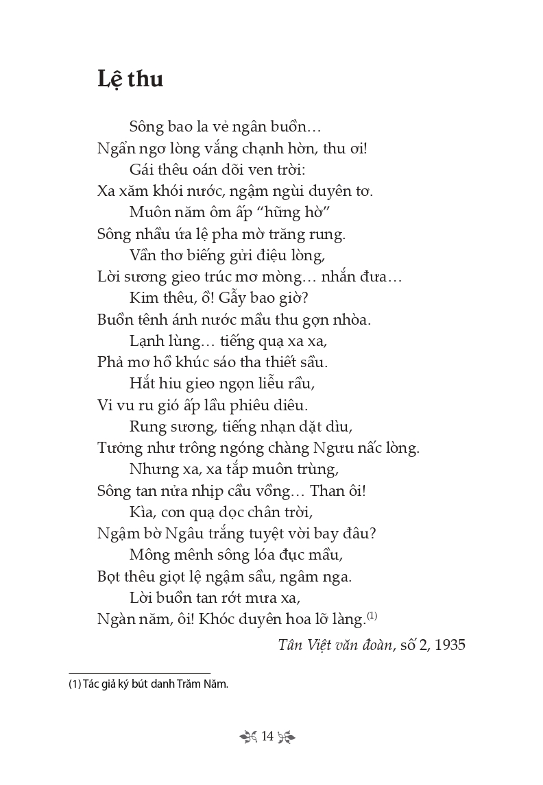 Thơ Thâm Tâm (Tủ Sách Văn Học Trong Nhà Trường)