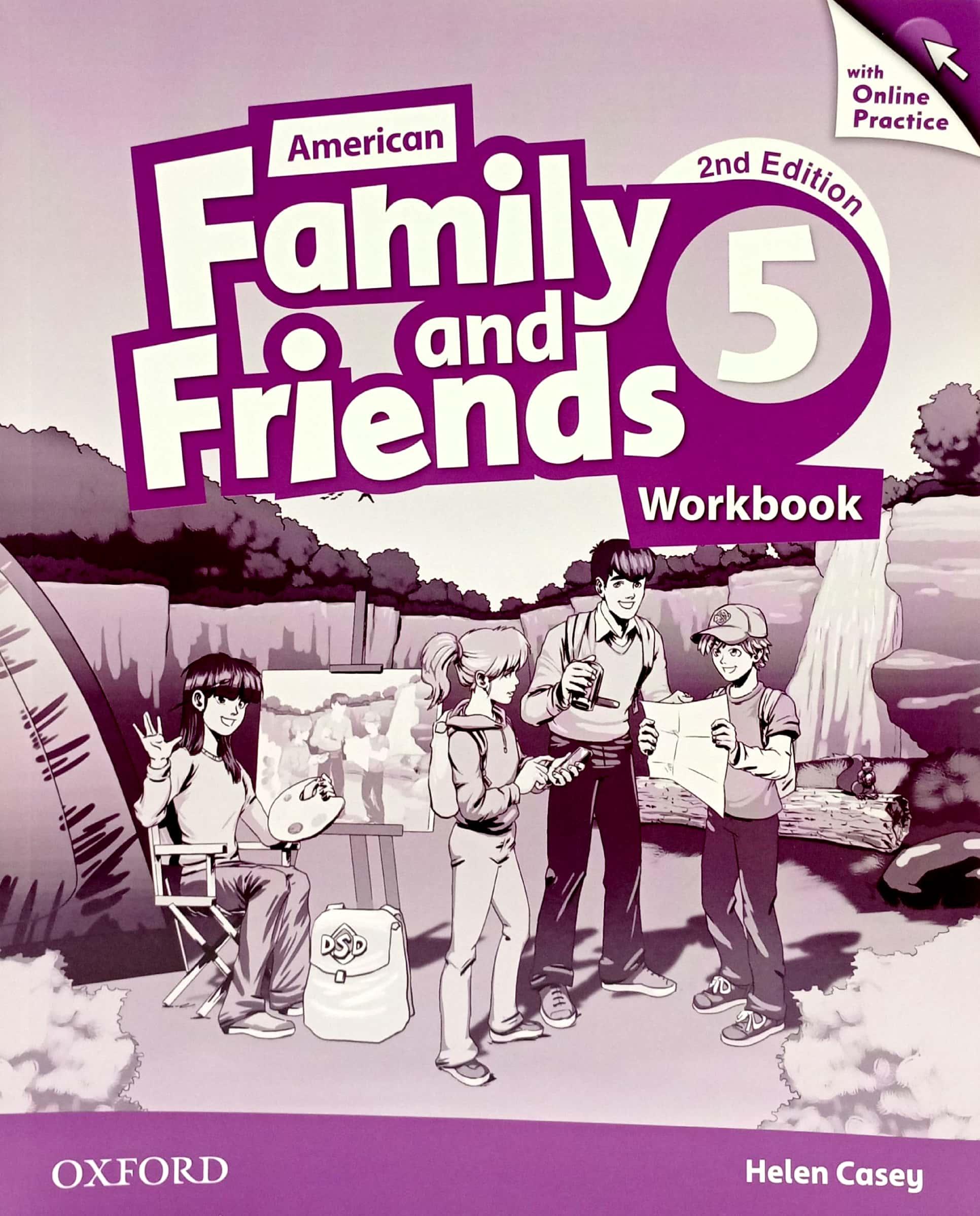 American Family And Friends Level 5: Workbook With Online Practice - 2nd Edition