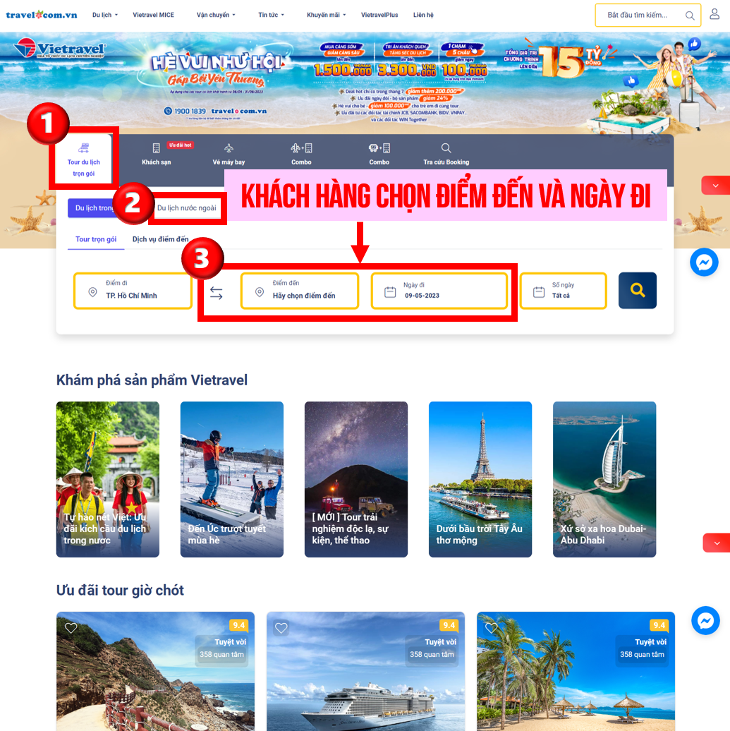 Mệnh giá 10.000.000 VND áp dụng cho tour Dubai từ 29.990.000