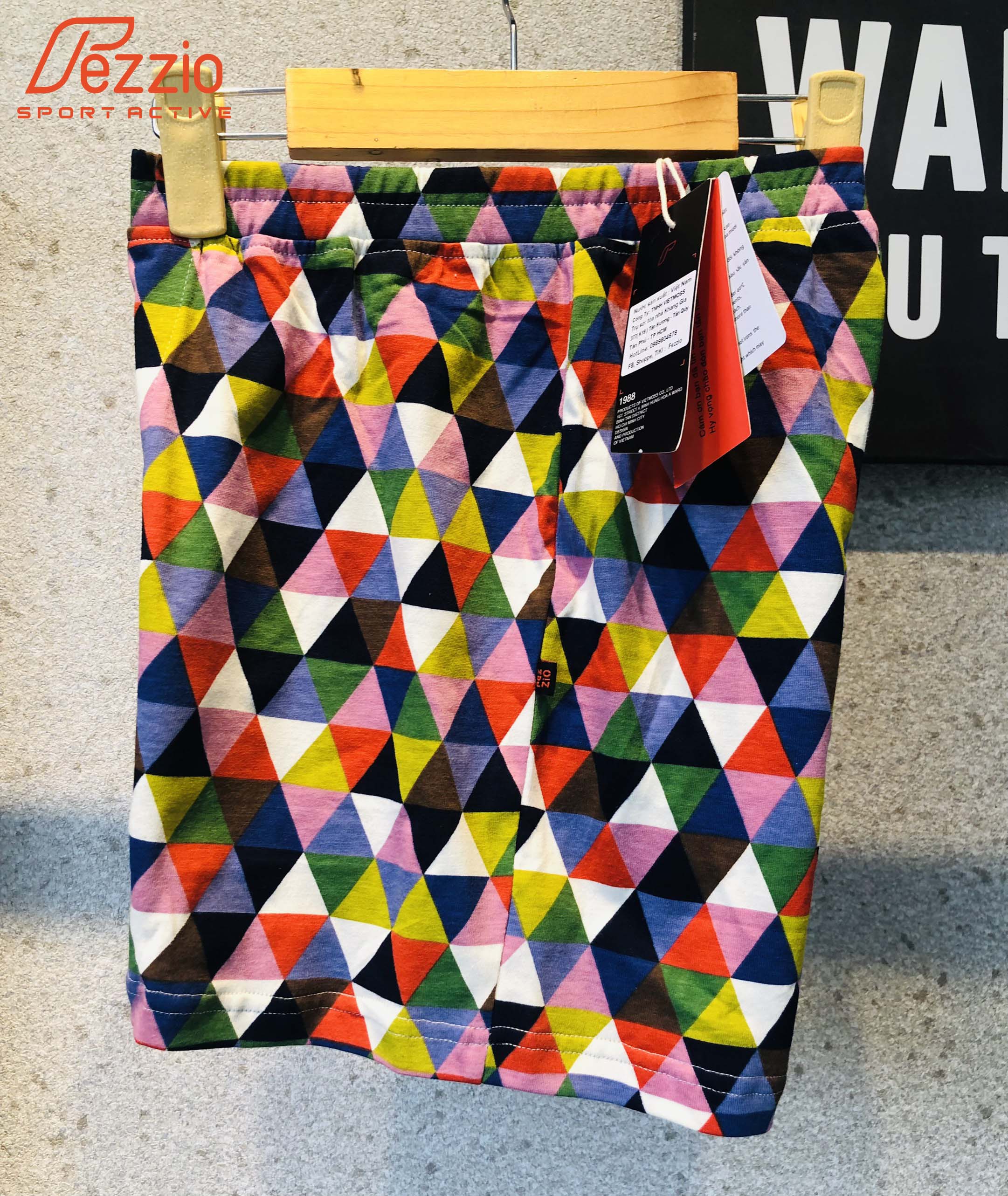 Quần ngủ nam chất thun cotton 4 chiều mềm mát thương hiệu Fezzio