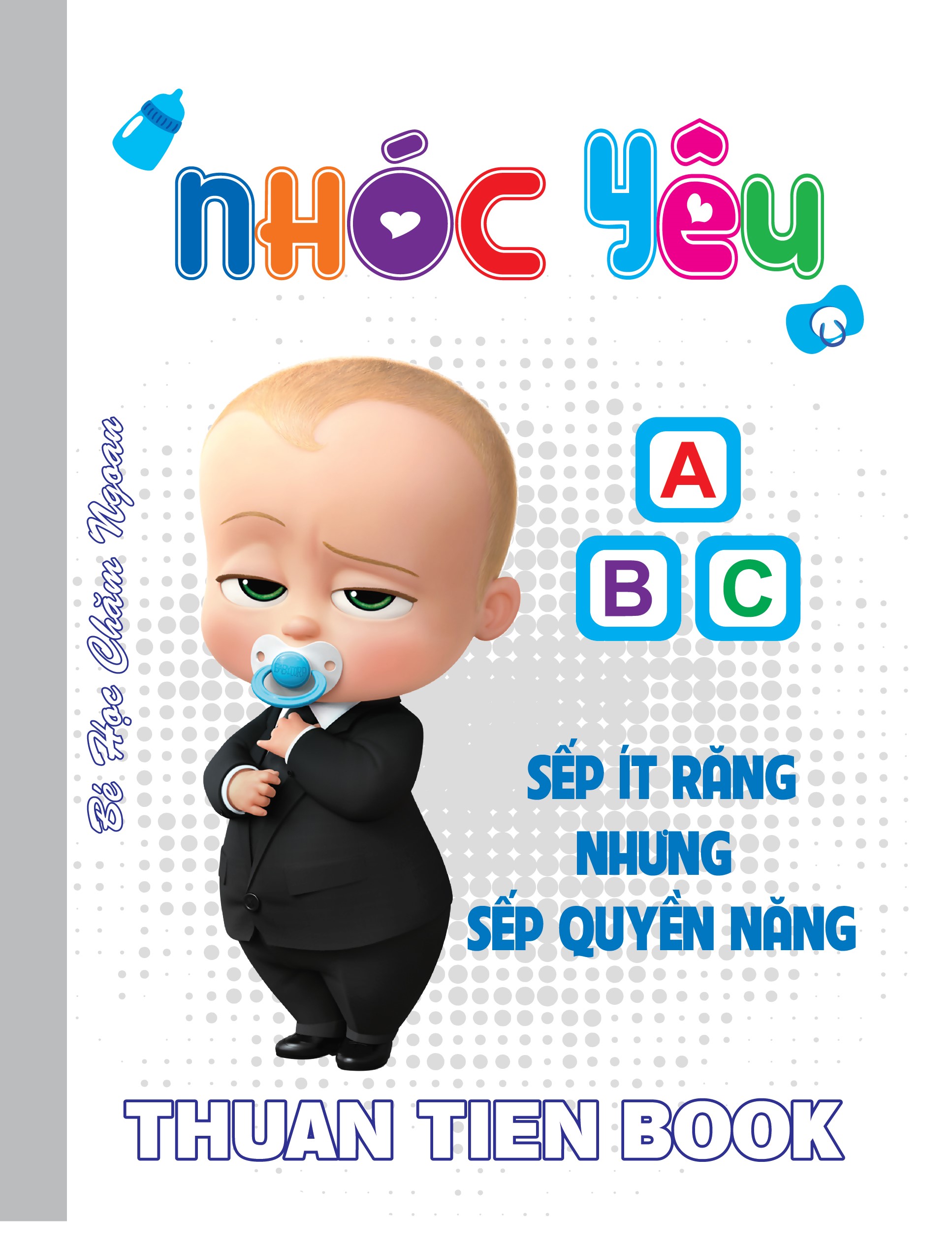 Lốc 5 Quyển Tập gáy vuông NHÓC YÊU - 4 ôly (96 Trang), bìa in nổi  -mẫu ngẫu nhiên