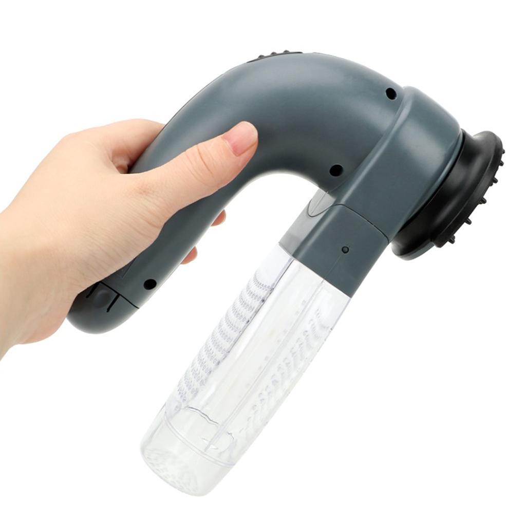 Portable Electric Pet Hair Remover Dog Grooming Vacuum Cleaner Battery Powered