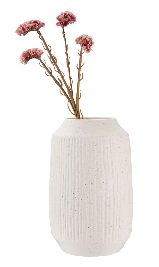 Hoa trang trí | JYSK Ralf | nhựa PE/polyester | hồng/trắng | C62cm