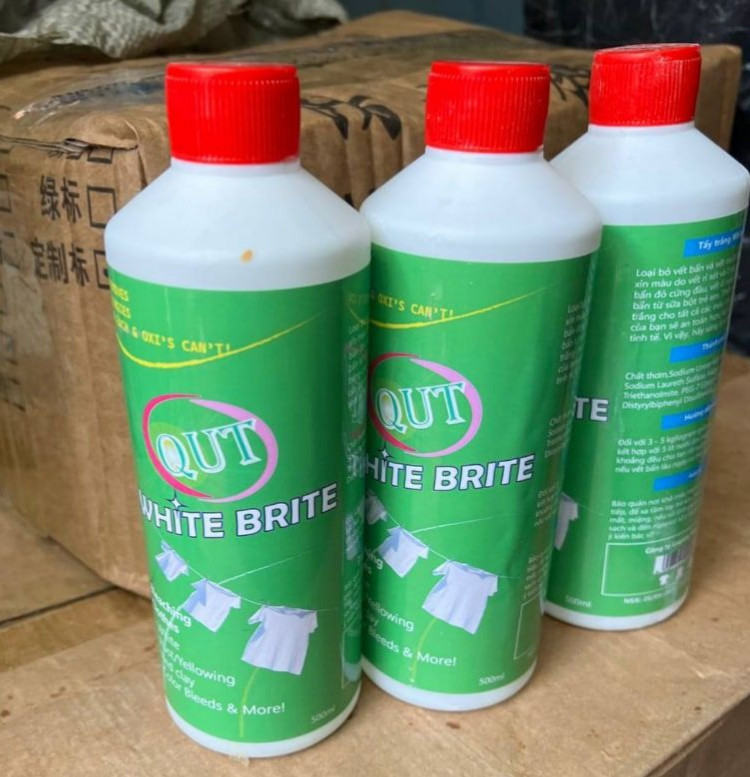 Nước Tẩy Trắng quần áo White Brite - Tẩy mốc quần áo -Không làm hỏng màu quần áo, tẩy mốc, tẩy ố vàng