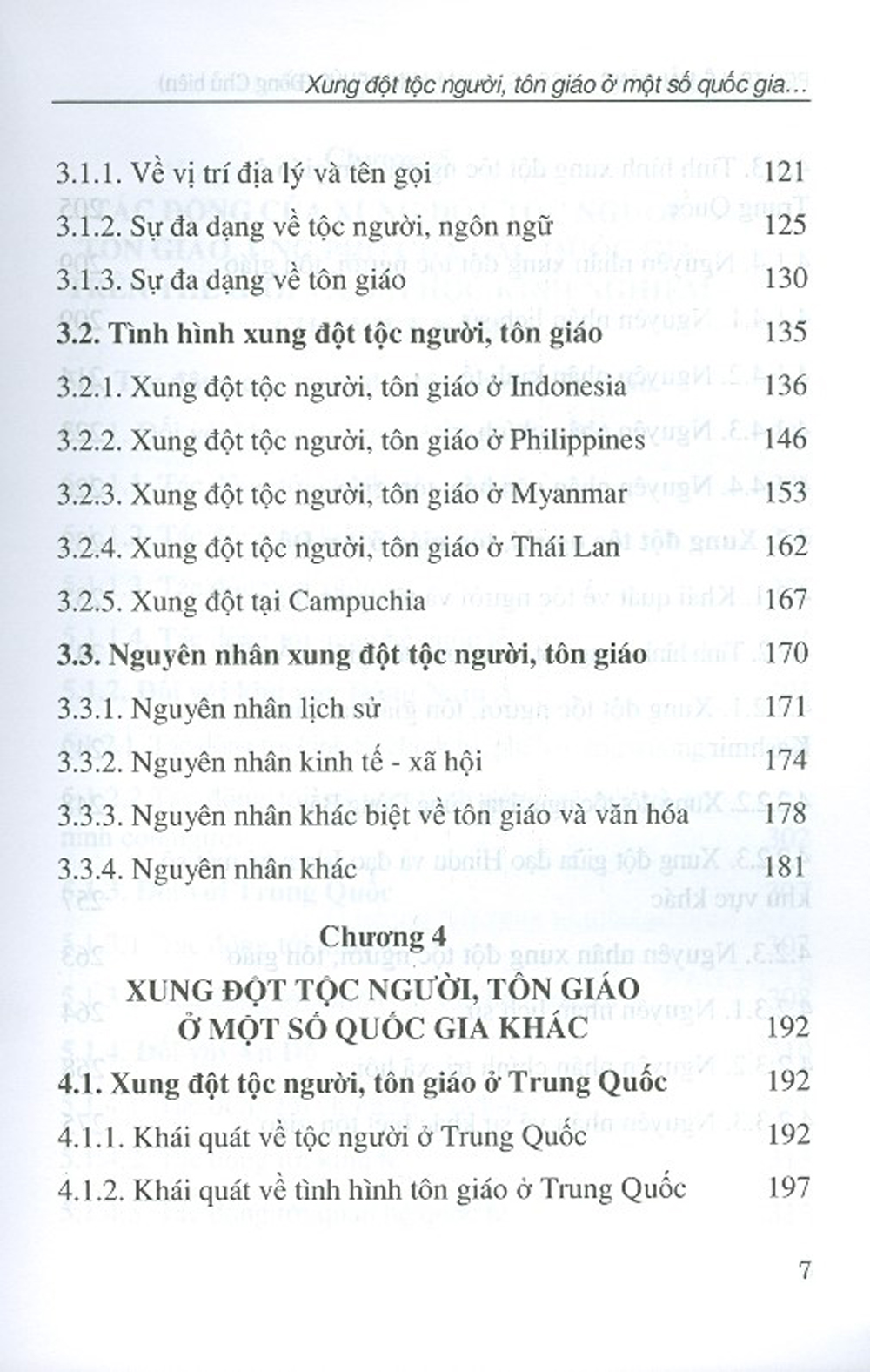 Xung Đột Tộc Người, Tôn Giáo Ở Một Số Quốc Gia Trong Những Năm Gần Đây