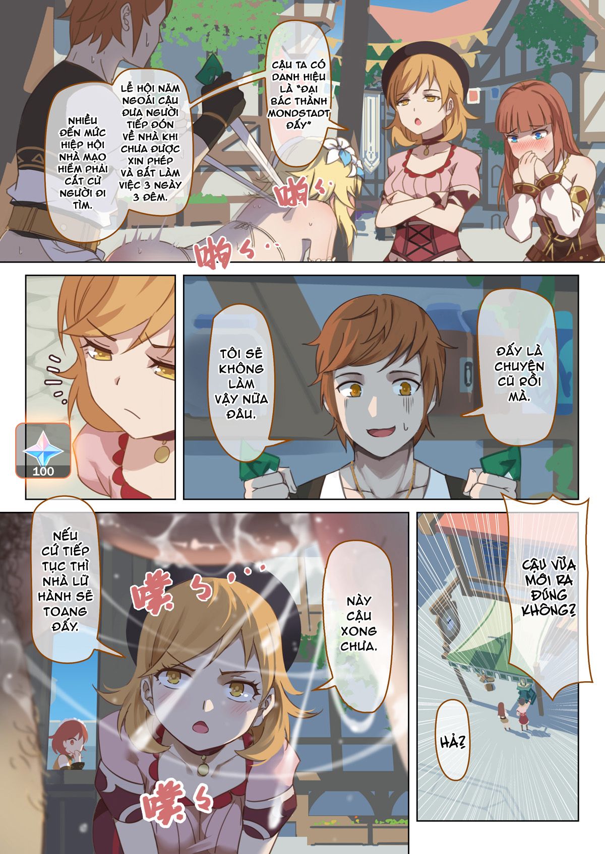 lễ hội mùa xuân mondstadt chapter 1 18