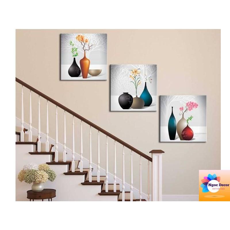 Tranhtráng gương treo cầu thang siêu đẹp decor phong xinh xịn sò