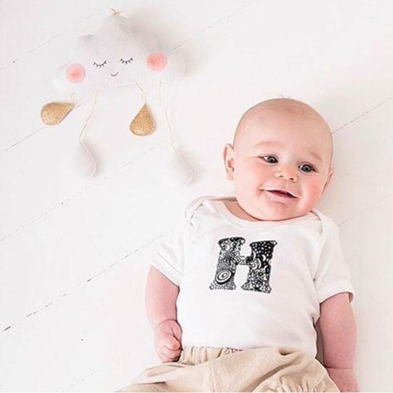 Ins Bắc Âu Sky Series Đám Mây Tường Treo Lều Treo Tường Nụ Cười Raindrop Mây Chăn Ga Gối Nữ Trang Trí Phòng