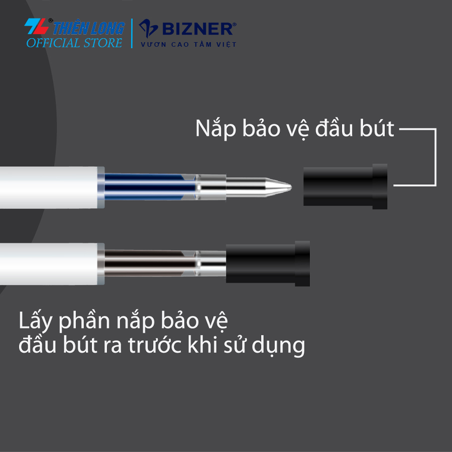 Ruột bút gel Thiên Long Bizner GR-022