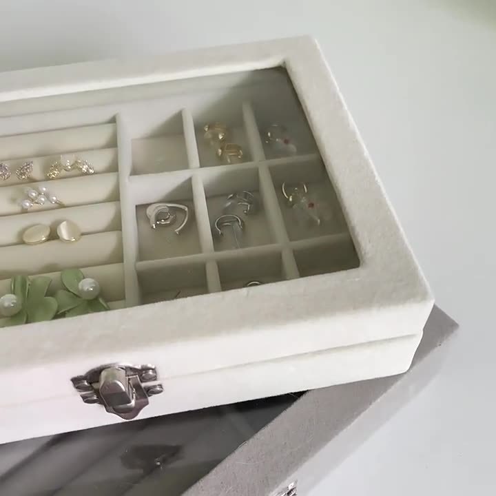Hộp Đựng Trang Sức Kiểu Mới Sang Trọng – Chống Bụi, Chống Oxy Hóa, Bảo Vệ Trang Sức Luôn Như Mới