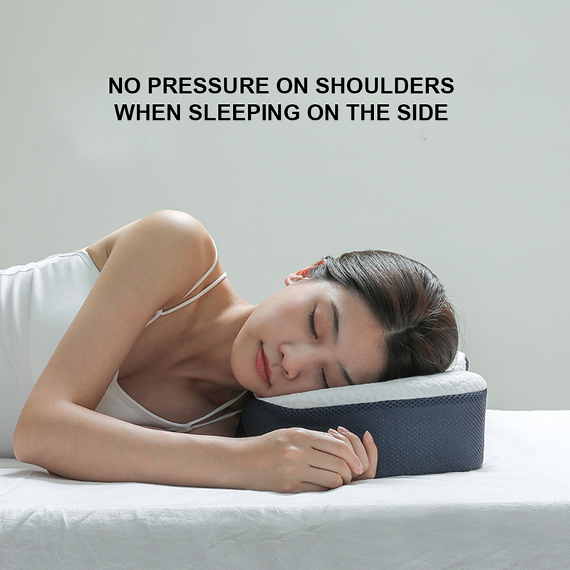 Gối ngủ hỗ trợ tư thế cổ, thiết kế kiểu cánh bướm Memory Foam Pillow Neck Support