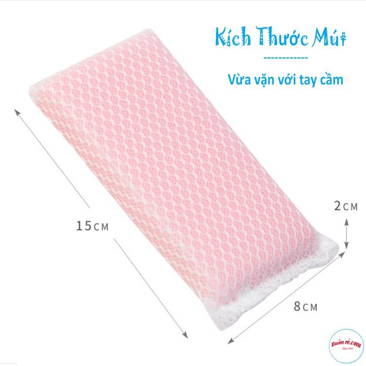 Set 5 Mút Rửa Chén Bát Tạo Bọt Kháng Khuẩn DAISO Móc Treo Tiện Dụng 00226