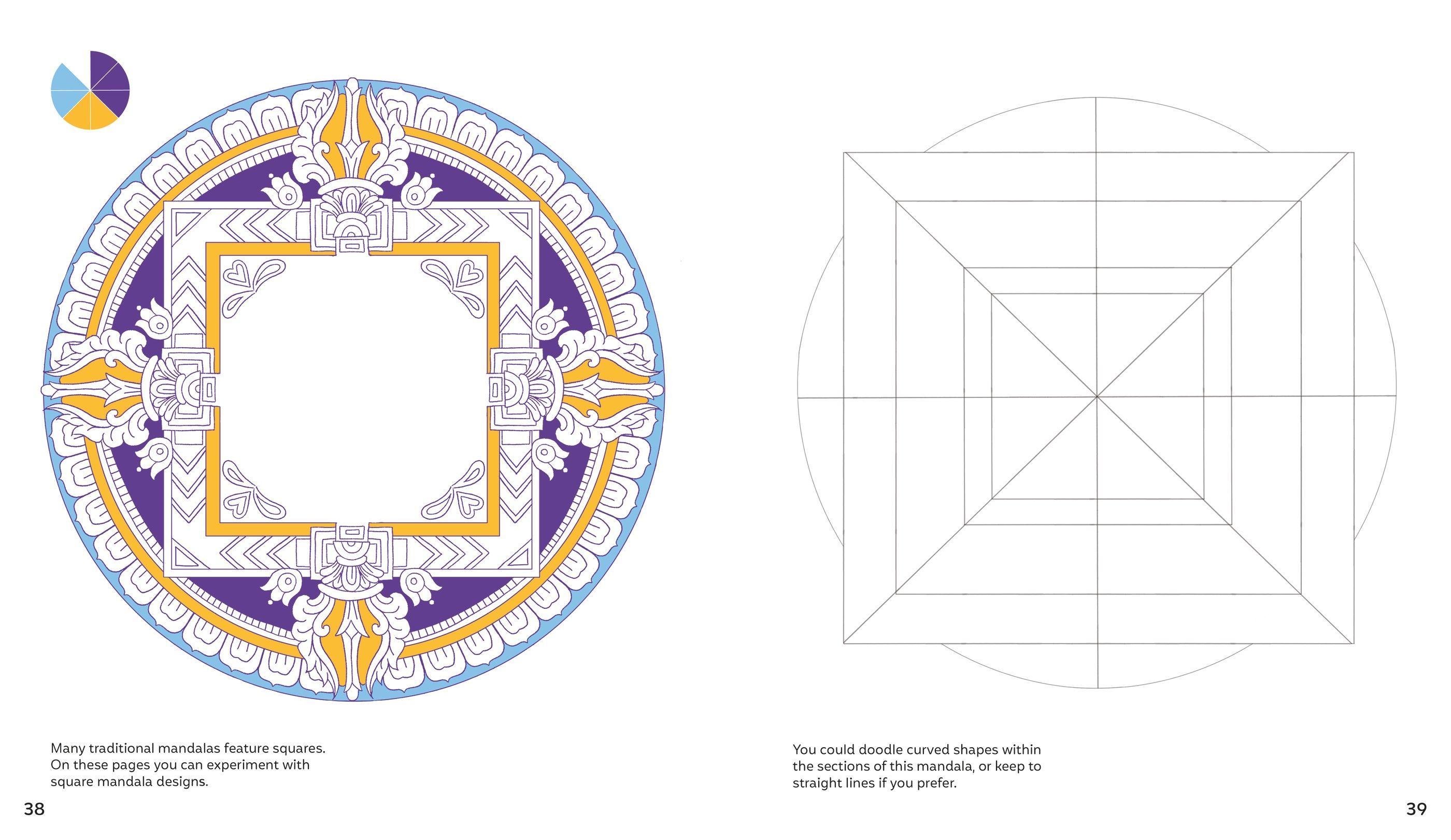 Sách ngoại văn: Mandalas To Draw And Colour