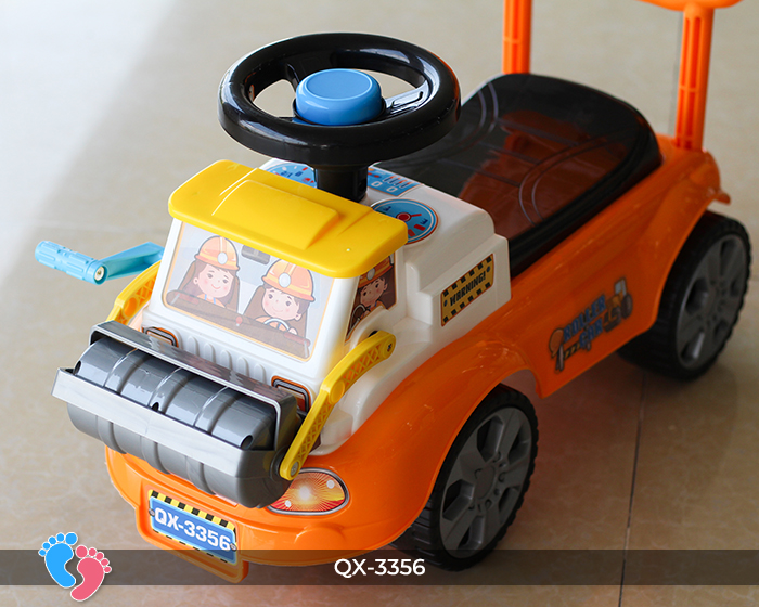 Xe chòi chân mô hình xe lu cho bé BABY PLAZA QX-3356