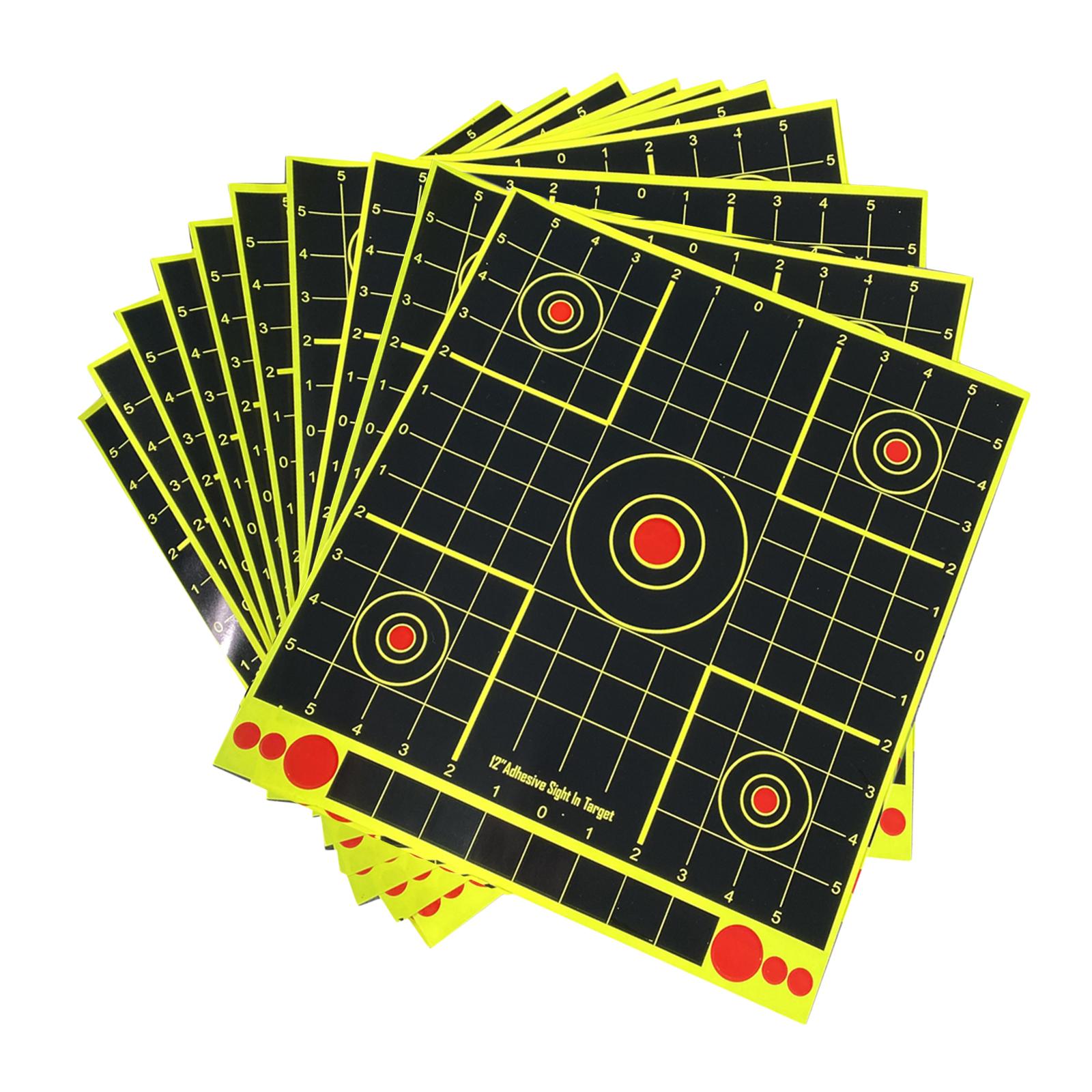 10 X 12 '' Shooting Target Paper Shooting with Splatter Targets Sheets Accessories