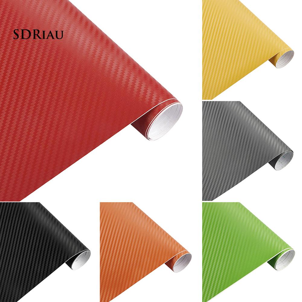 Miếng Dán Sợi Carbon 3d Trang Trí Nội Thất Xe Hơi Xqpzx 50x127cm
