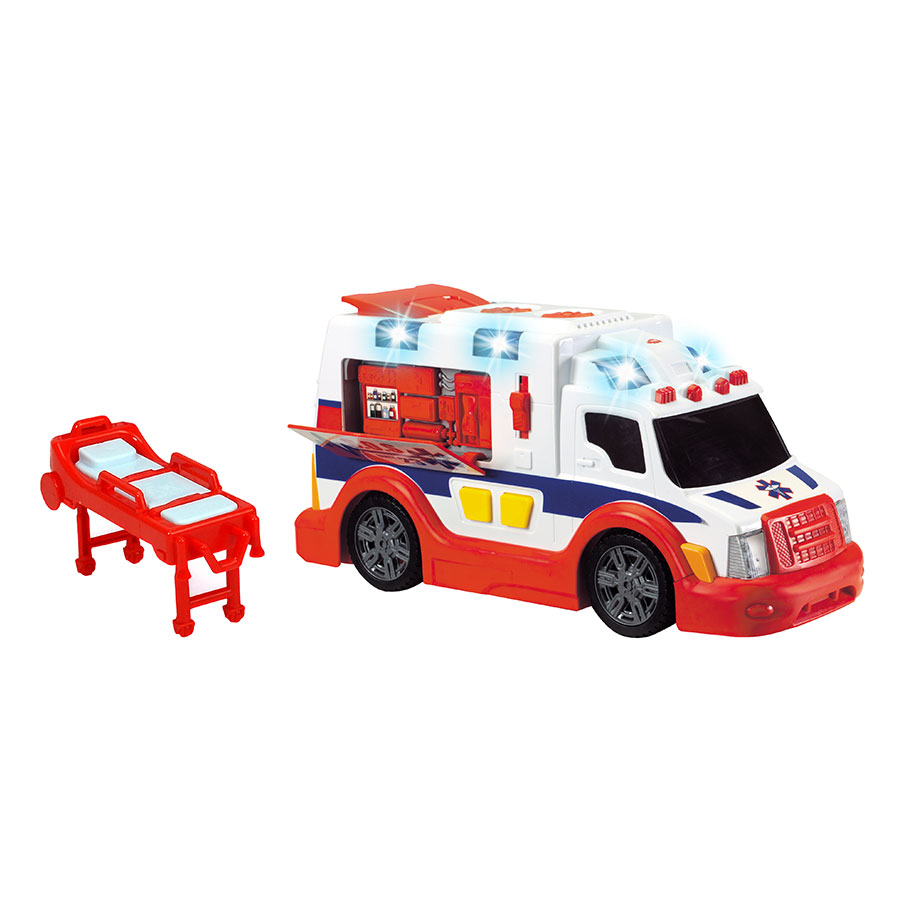 Đồ Chơi Xe Cứu Thương Lớn Dickie Toys Ambulance (33 cm)