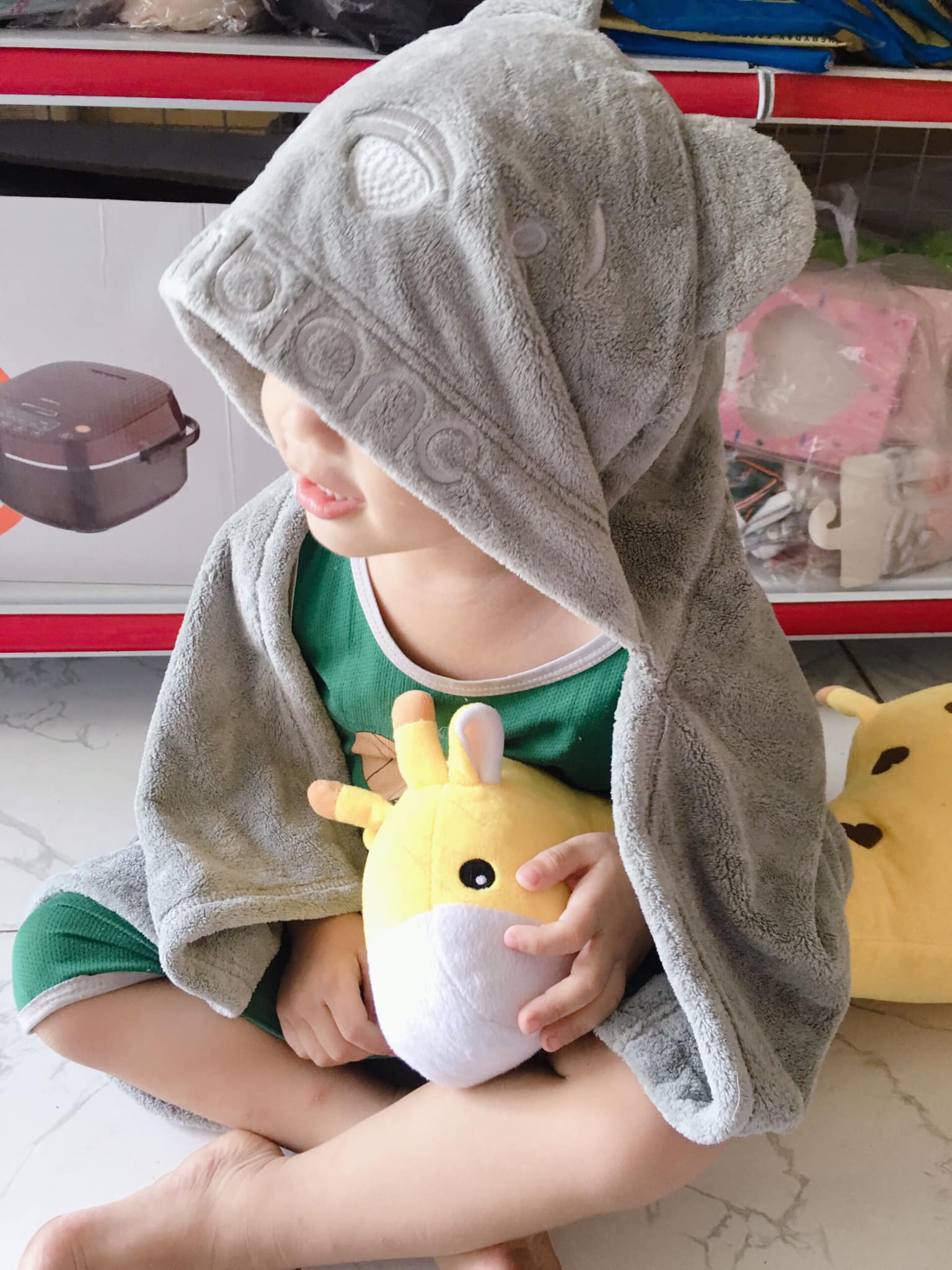 Chăn ủ sơ sinh/ khăn choàng ủ cho bé