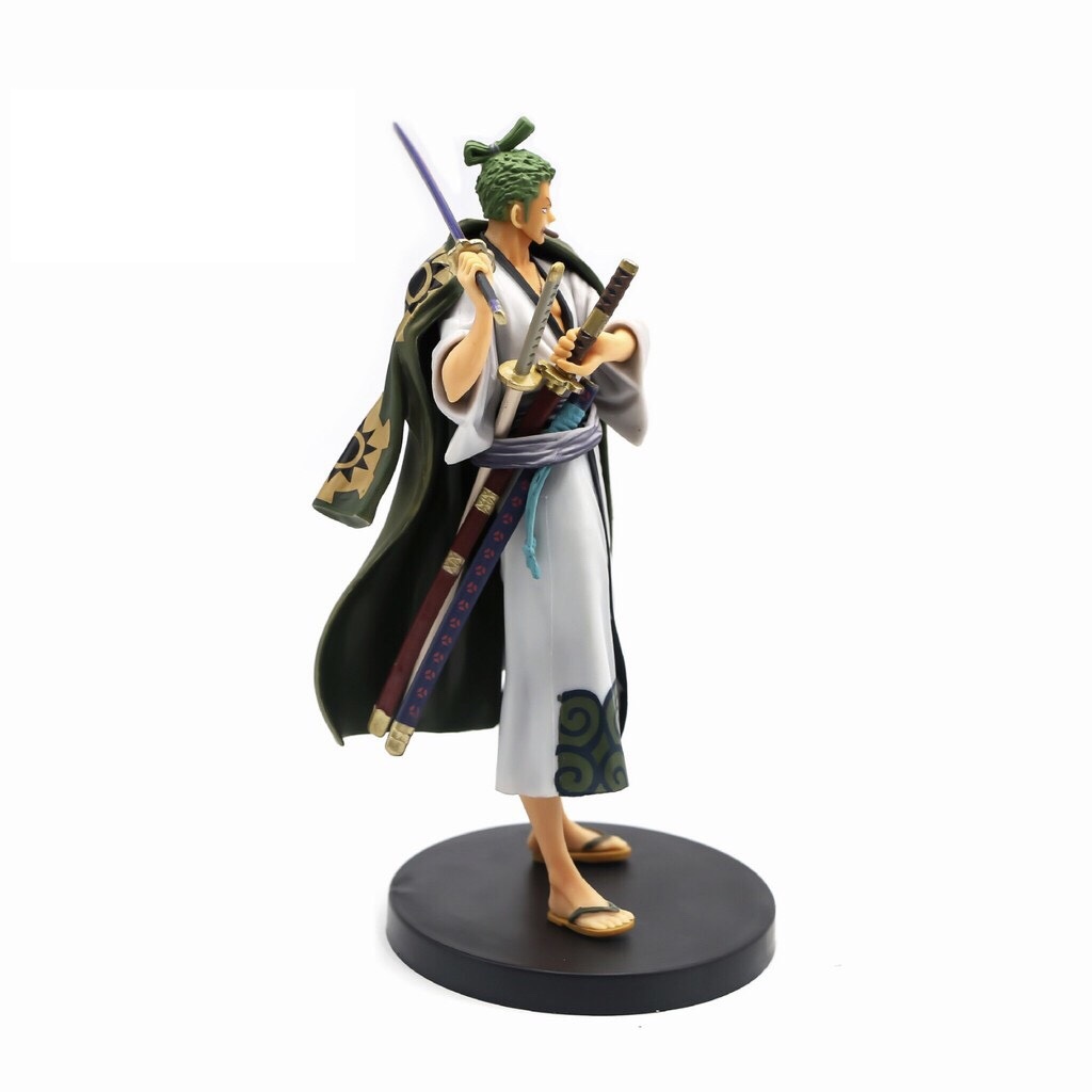 Mô Hình Roronoa Zoro ở Vương quốc Wano Cao 19cm -Tượng Figure One Piece