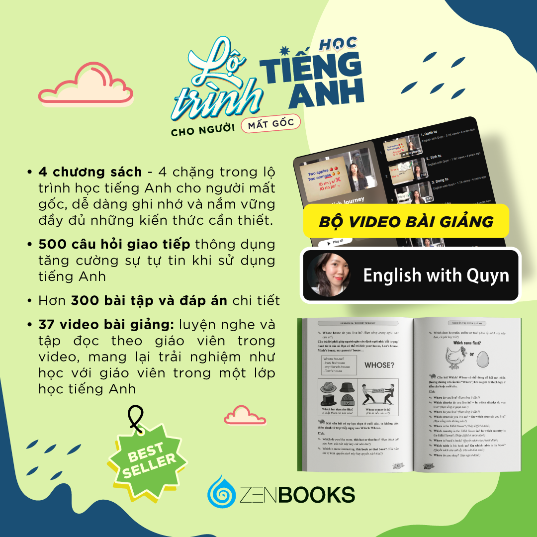 Lộ Trình Học Tiếng Anh Cho Người Mất Gốc - The English Journey
