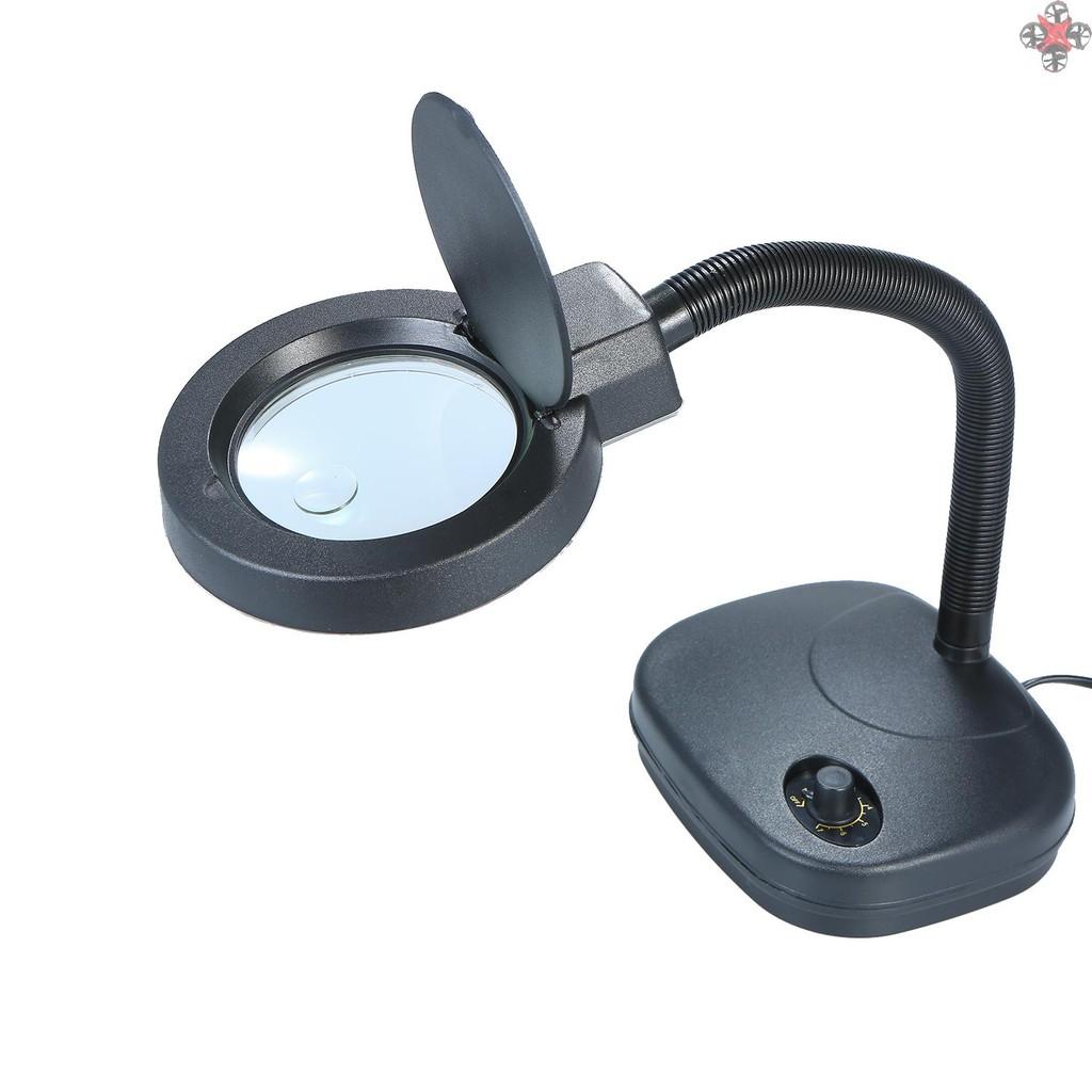 Kính Lúp 10x / 5x 3 / 8 Hỗ Trợ Hàn Có Đèn Led