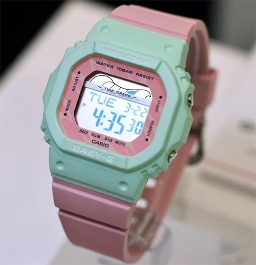 Đồng Hồ Casio Nữ Baby-G Dây Nhựa BLX-565-3DR