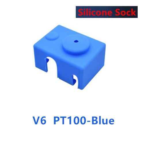 Mới Nâng Cấp V6 Chính Thức Nóng Khối Bảo Vệ Silicone Sock Cách Nhiệt Dành Cho E3D V6 PT100 J-Đầu Nóng Cấp 3D Máy In Phần