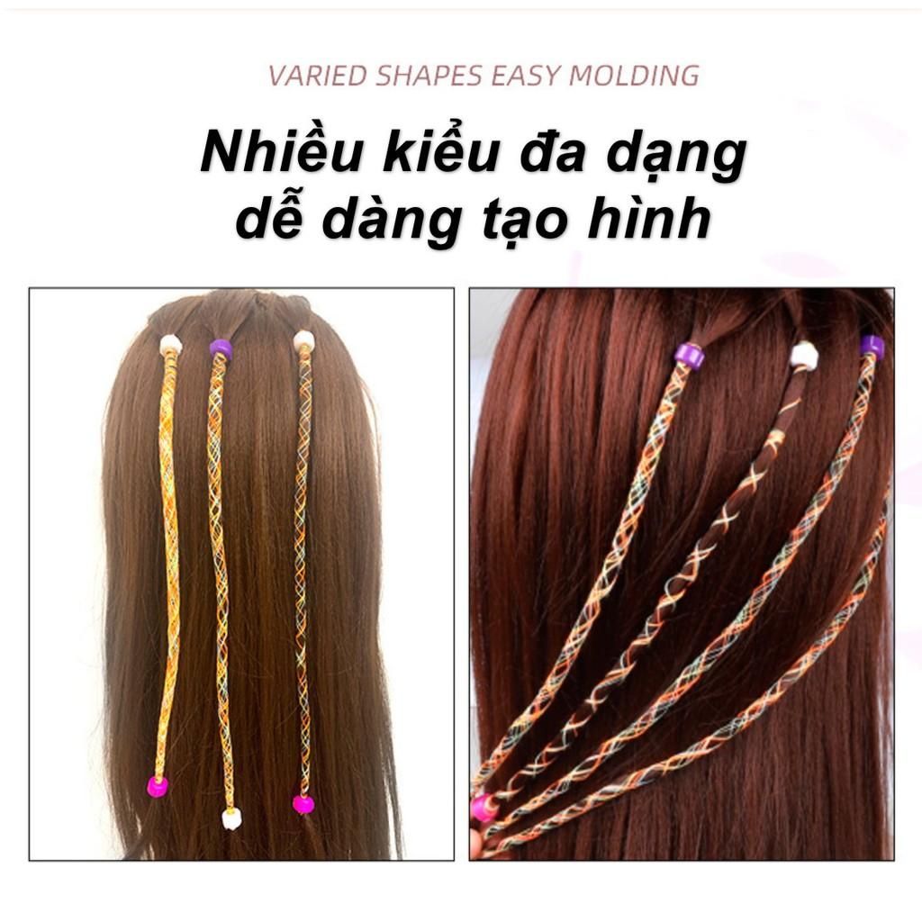 MÁY XOẮN TÓC SẮC MÀU CÔNG CHÚA BRAID HAIR - Home and Garden