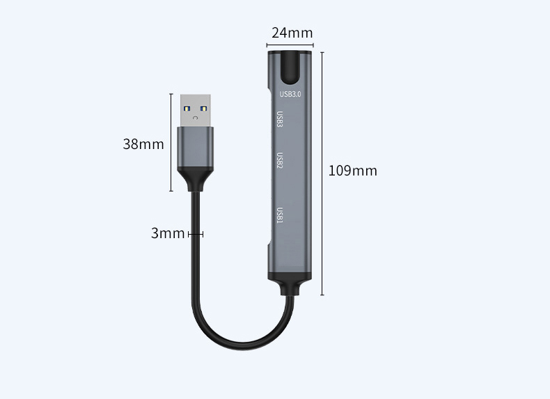 Bộ chia usb/ type c ra usb, audio dùng cho laptop, điện thoại, macbook