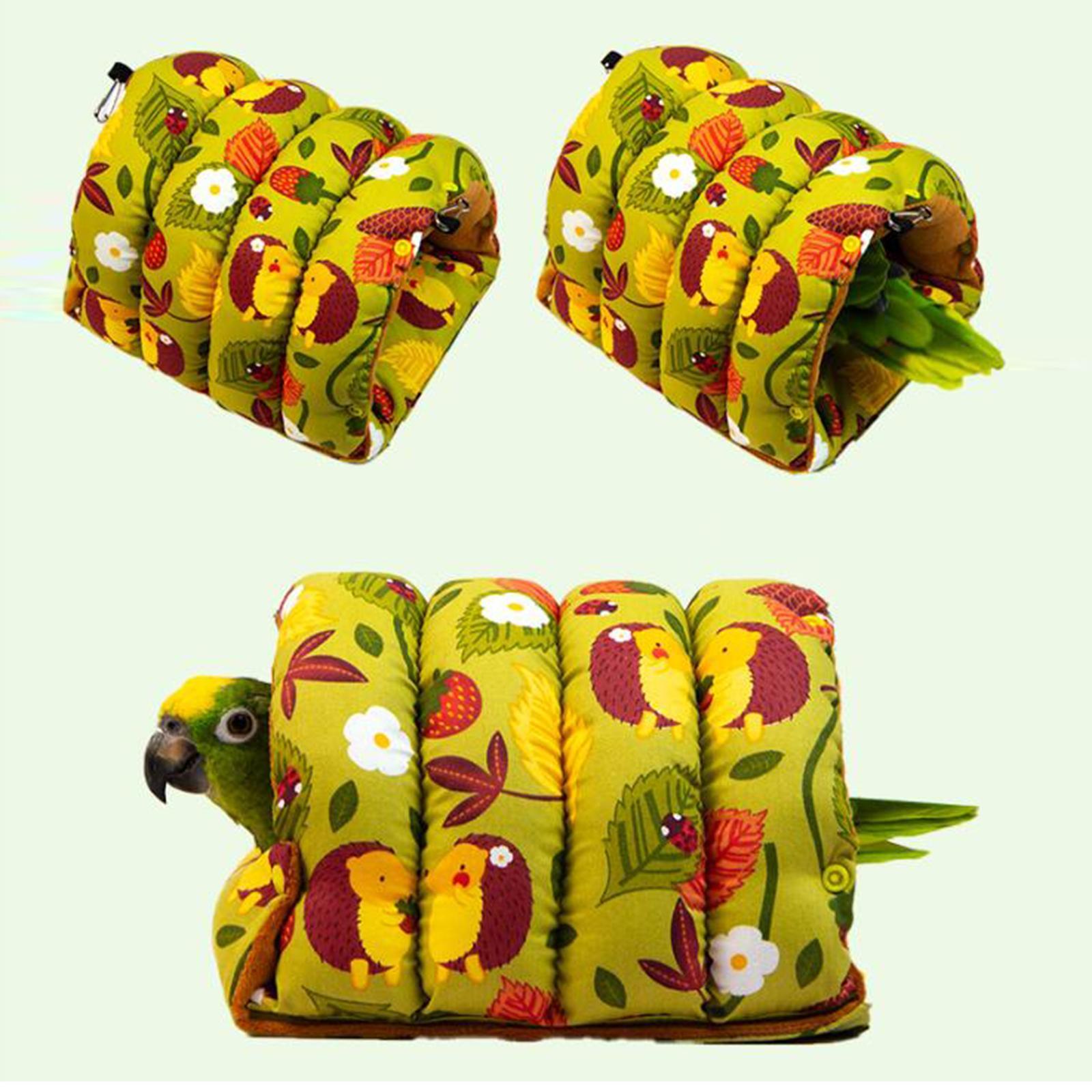 Bird Nest,  House Sleeping Bed Hideaway Cave Parrot Shed Hammock for Lovebirds