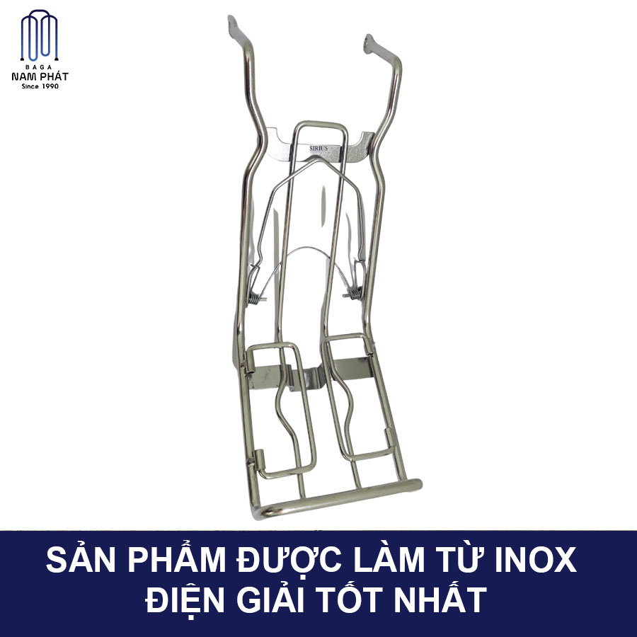 Baga giữa 10 li Sirius Không FI Inox / 7 Màu Nam Phát