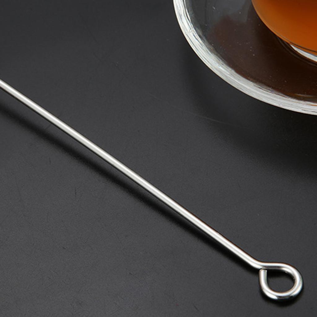 Stainless Steel Honey Dipper Spoon Stirring Stick Bar Stirring Stick 24.5cm