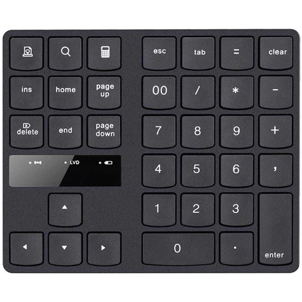 Bàn Phím Số Không Dây 2.4ghz 35 Phím Cho Ios Android Windows Mmjq
