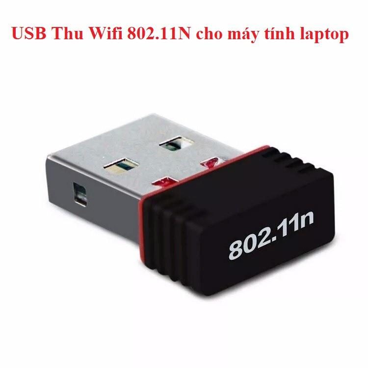 USB thu Wifi 300Mbps cho Máy tính - card mạng wifi 300M/600M
