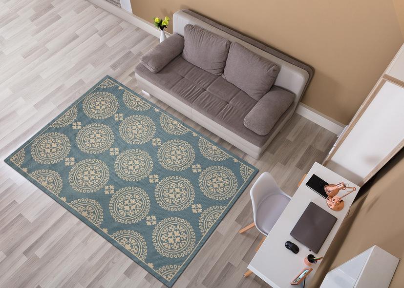 Thảm Sợi Ngắn le_sisal_rw286_aqua_120x170