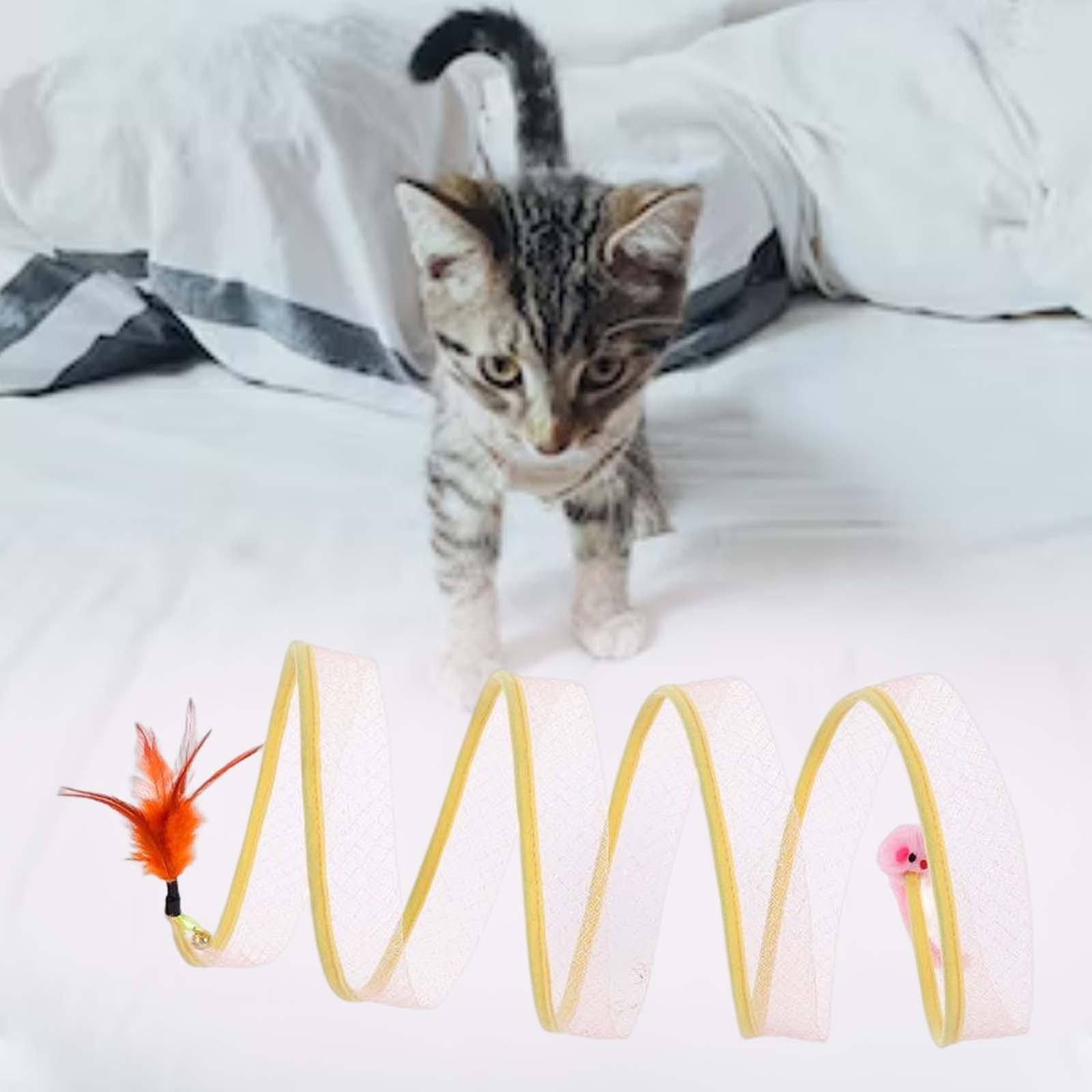 Cat Tunnel Tube Collapsible Pet Interactive Toy for Puppy Supplies