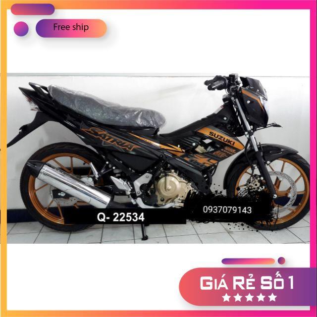 Tem rời xe raider chữ SATRIA