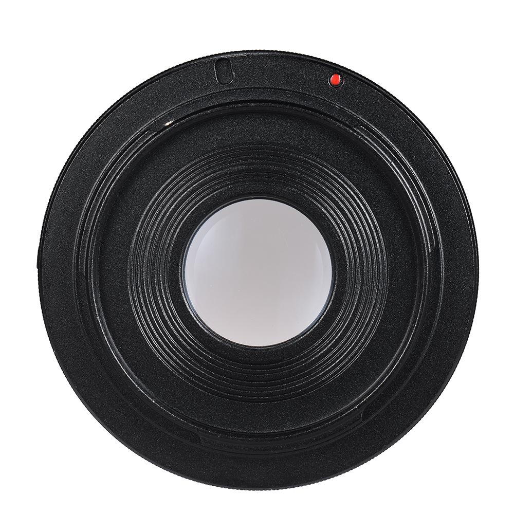 FD-EOS Lens Mount Adapter Camera Lens Adapter Ring with Optical Glass Focus Infinity FD Lens to EOS EF Mount Body for