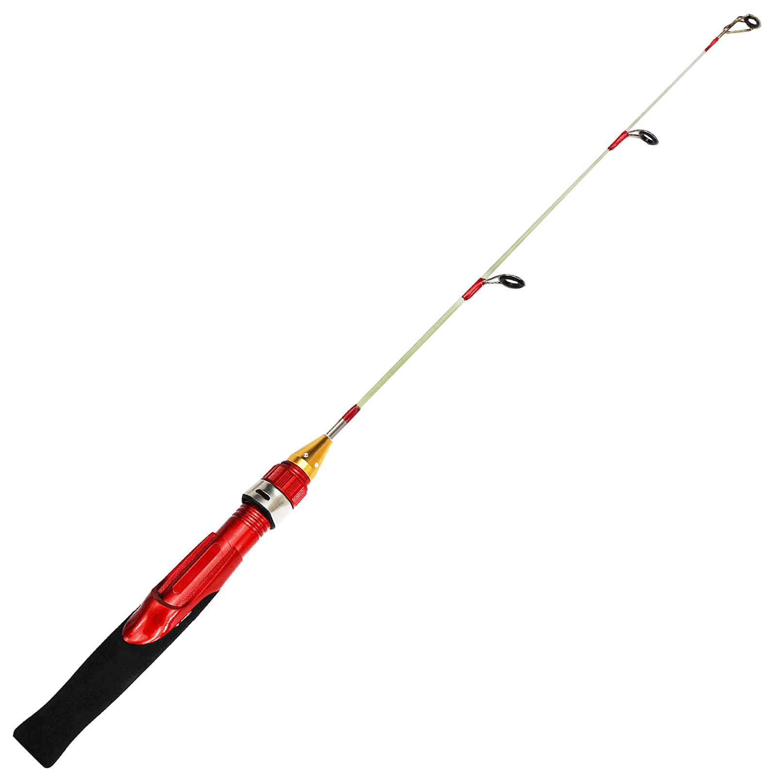 Fishing Rod Combo Spinning Fishing Soft Handle Ice Winter Fishing Rod Carbon Fiber Mini Fishing Rod Tackle Metal Handle