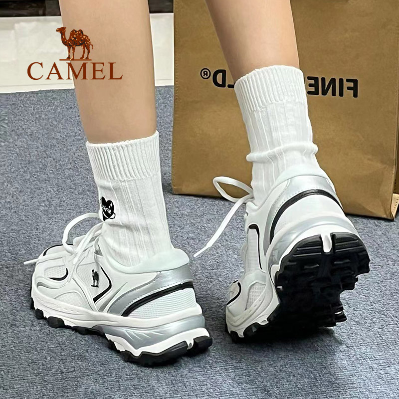 Giày thể thao nữ CAMEL 2023 giày nữ mùa xuân mới giày thể thao và giải trí retro giày cũ nữ