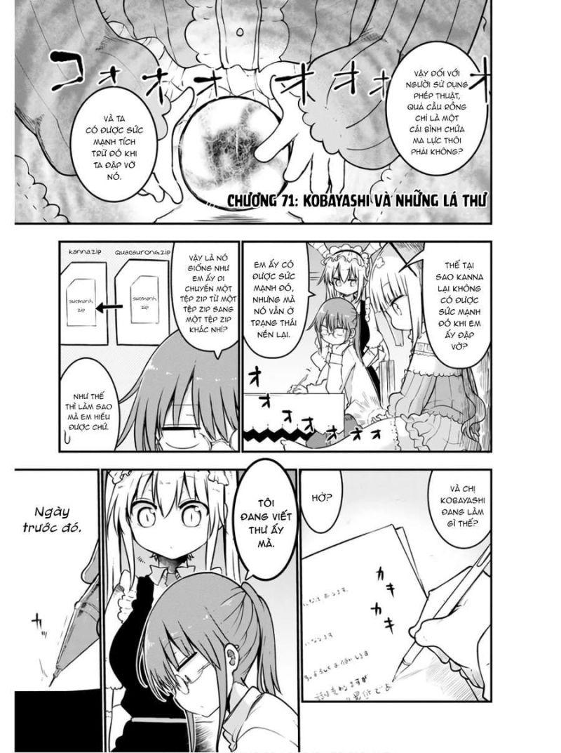 cô rồng hầu gái của kobayashi-san chapter 71 1