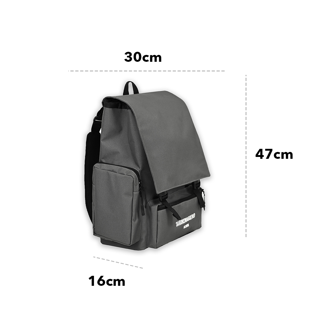 Balo SAIGON SWAGGER Versatile Backpack Ngăn Chống Sốc Lap 16inch