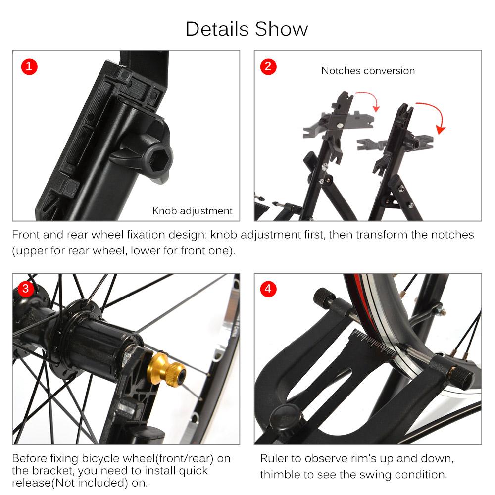 Chân để bảo dưỡng bánh xe đạp