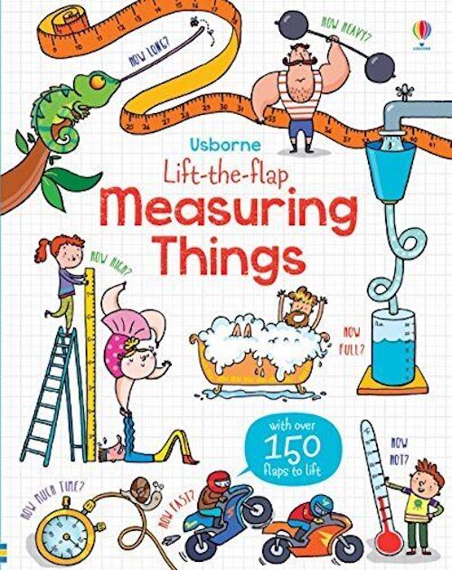 Sách tương tác thiếu nhi tiếng Anh: Lift-the-Flap Measuring Things