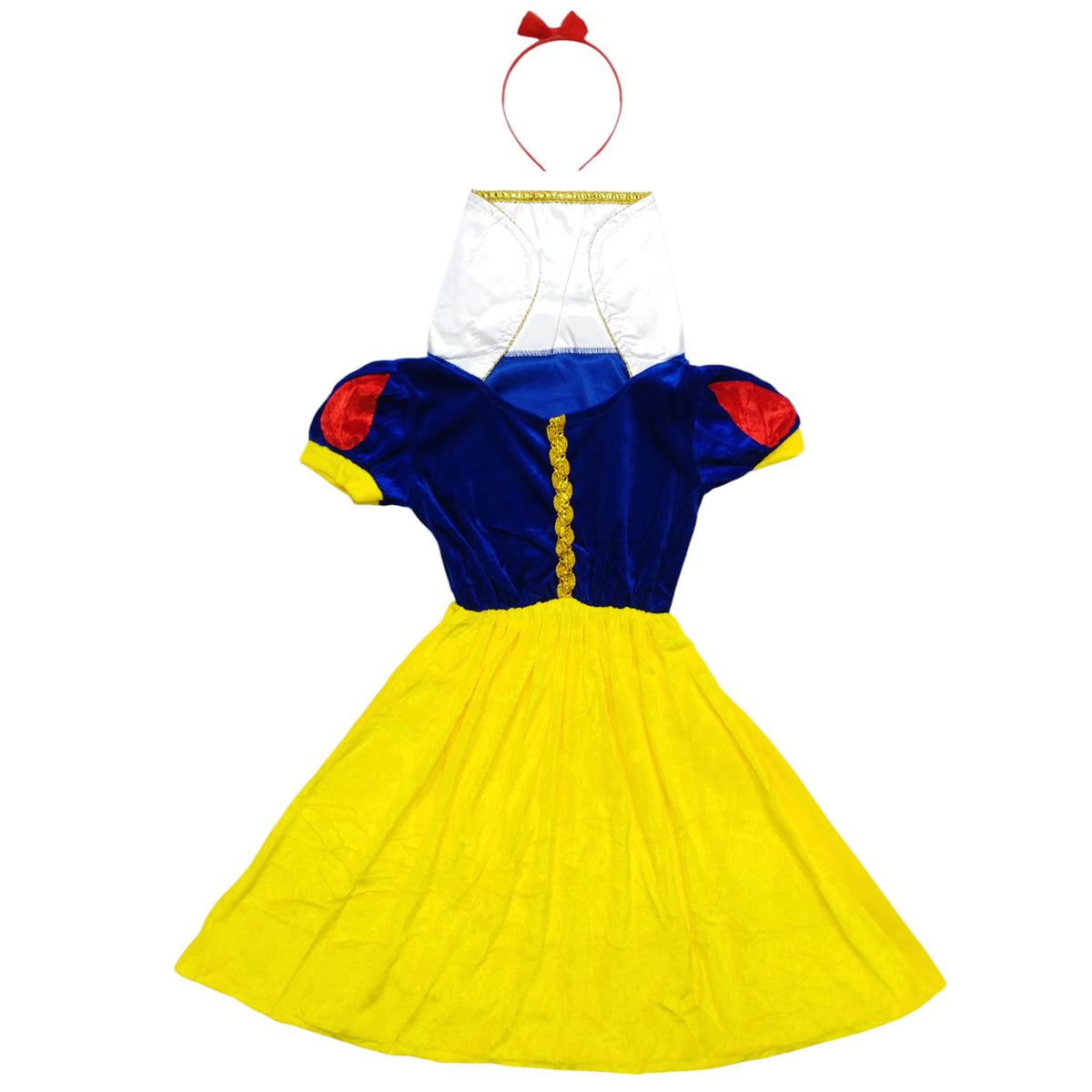 Bộ Váy Nàng Bạch Tuyết - Hóa Trang Halloween Bé Gái - Size S - Nuan Nuan XF6917