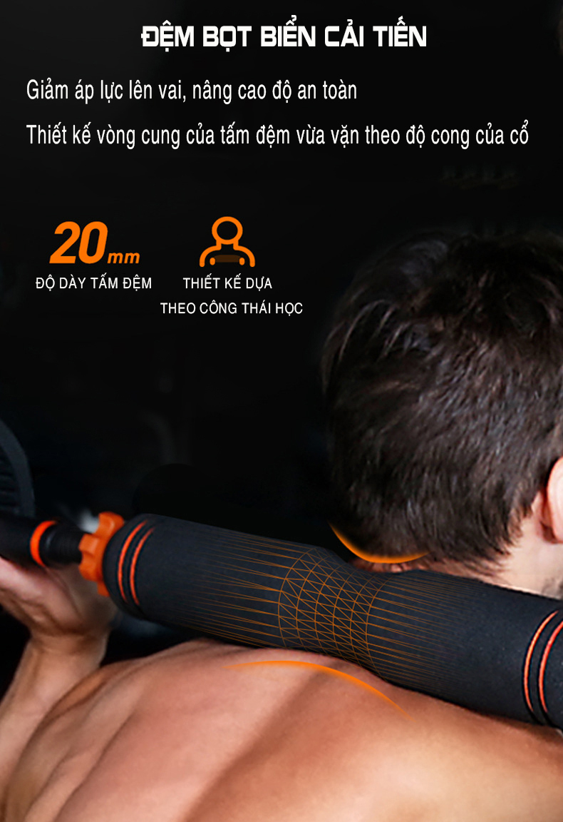 Bộ Tạ Tay Đa Năng Điều Chỉnh 20Kg Composite 6 Trong 1 FED-130220 Cao Cấp Đại Nam Sport