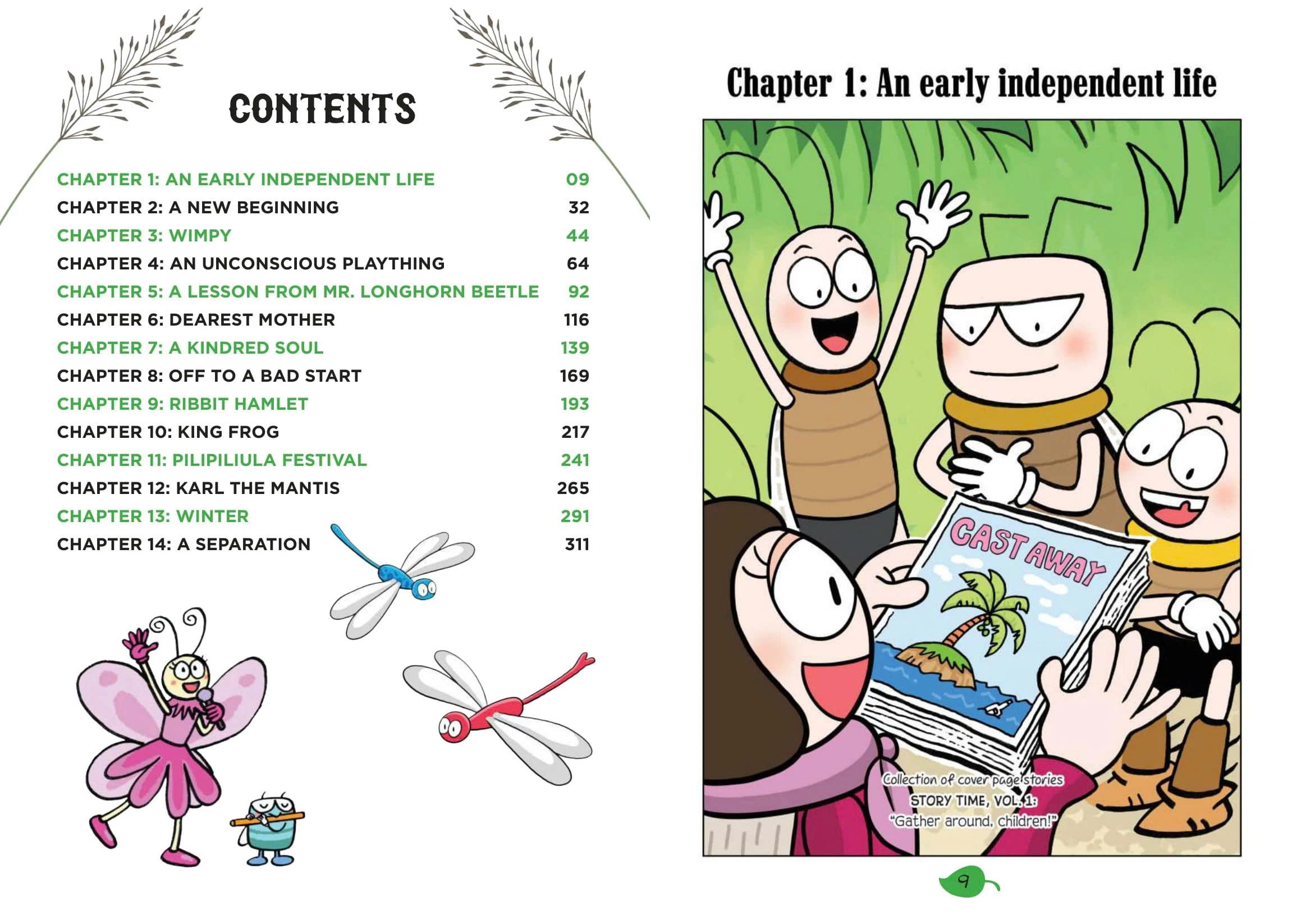 Truyện Tranh tiếng Anh - Adventures Of Crickid - Tập 1 Và Tập 2