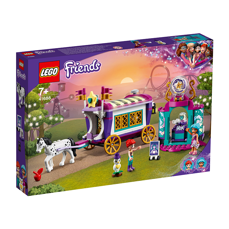 Đồ Chơi Lắp Ráp LEGO Friends Đoàn Xe Ảo Thuật Huyền Bí 41688  Cho Bé Trên 7 Tuổi