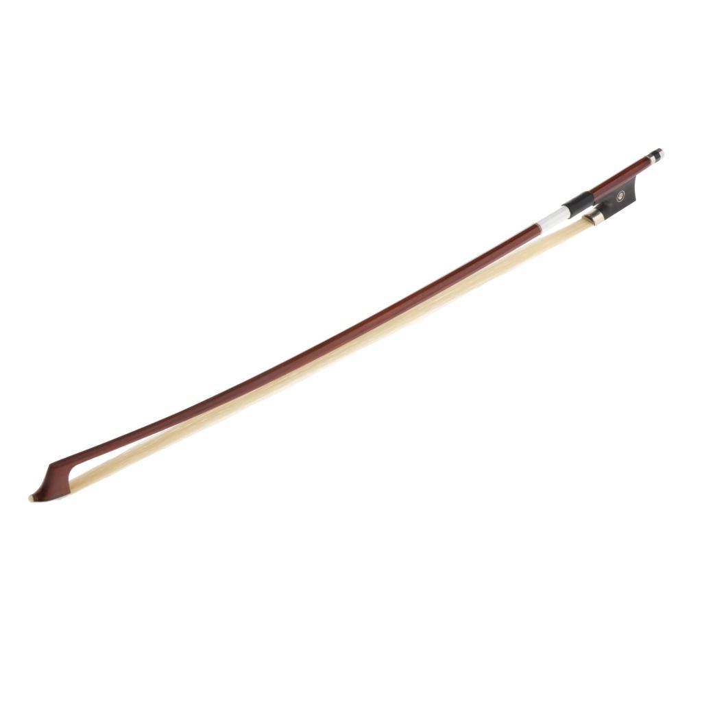 Well Balanced Violin Bow Student Beginner Brazilwood Bow for Violin Player